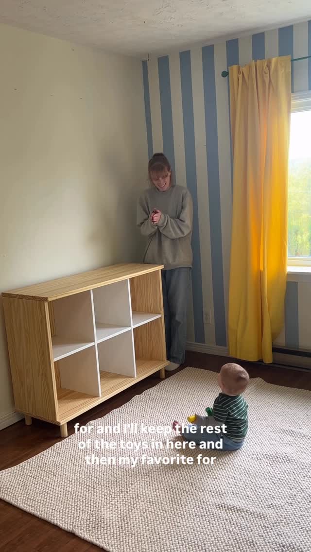 Instagram post by @hannahrobinson.family for Nestig. Caption reads: [...] playroom dreams are made of!! - from @nestig....