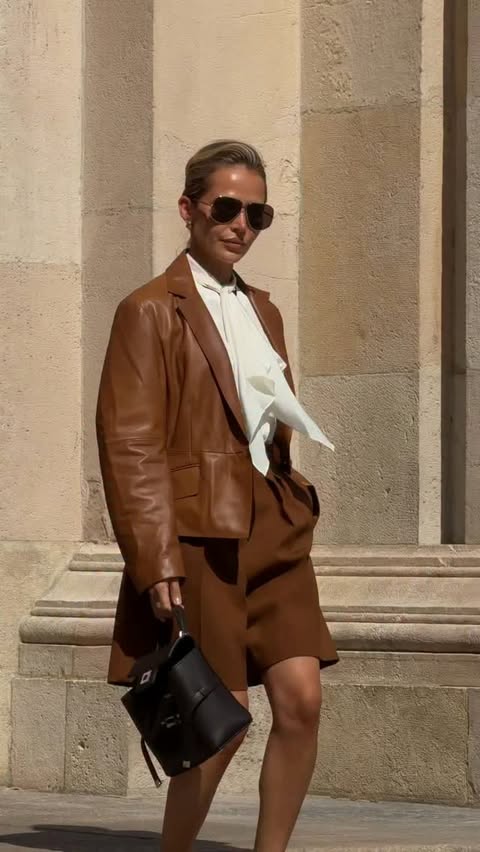Instagram post by @theresalenaforster for Max Mara. Caption reads: [...] My invisible coat, like a second skin. Max....