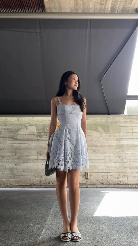 Instagram post by @adeline0899 for House of CB. Caption reads: [...] dresses but this is an exception🦋....