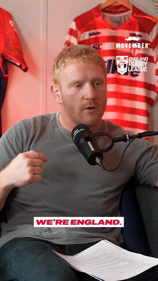 Instagram post by @adrian_morley8 for Movember. Caption reads: 🚨 Rivalry Reignited: James Graham & Adrian....