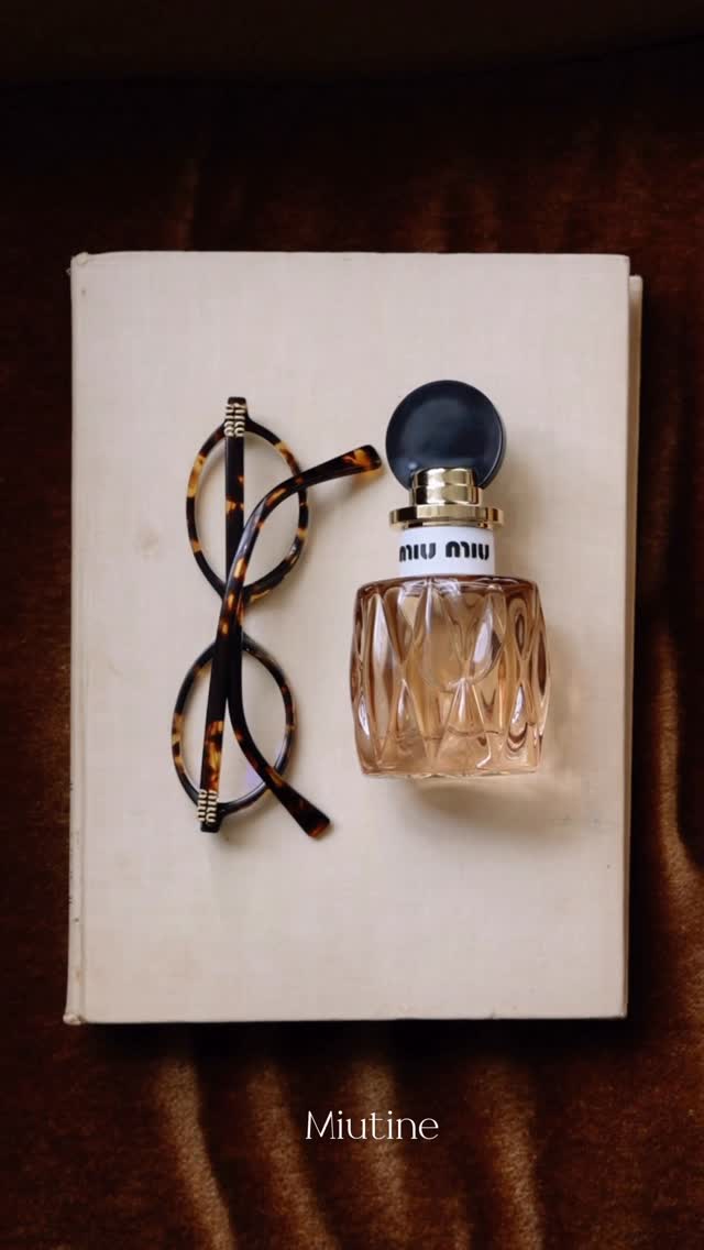 Instagram post by @elinwarn for Miu Miu. Caption reads: Advertisement for @miumiu | Miutine [ˈmiuːˌtiːn],....