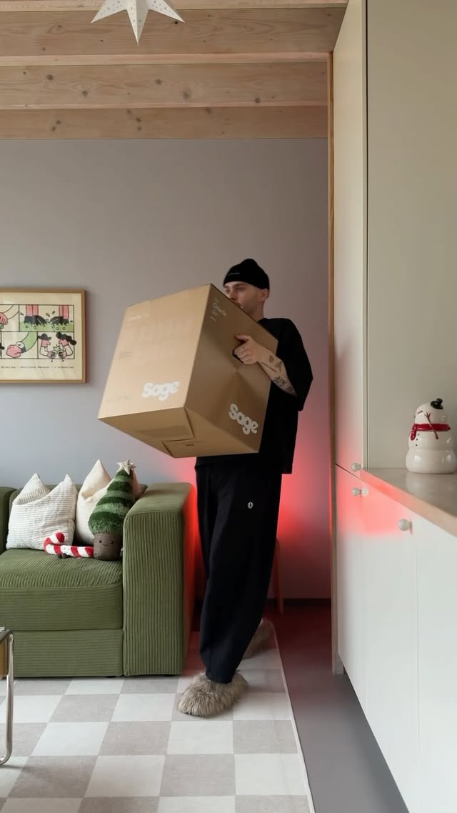 Instagram post by @jack.designs for Blank Street. Caption reads: At this point I’m going to be opening a coffee....