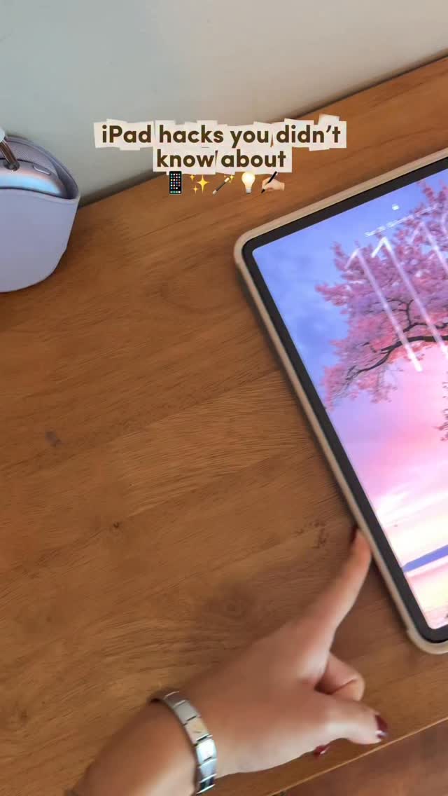 Instagram post by @itsangelicageorges for Paperlike. Caption reads: Did you know about these tricks? #ipad #apple....