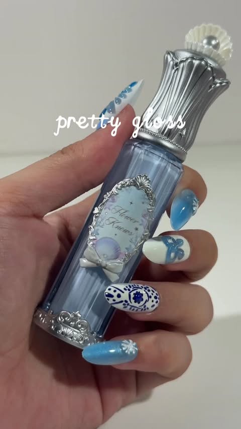 Instagram post by @kizha.nicolee for Flower Knows. Caption reads: ￼Flower Knows Shell’s Jewel Collection [...].