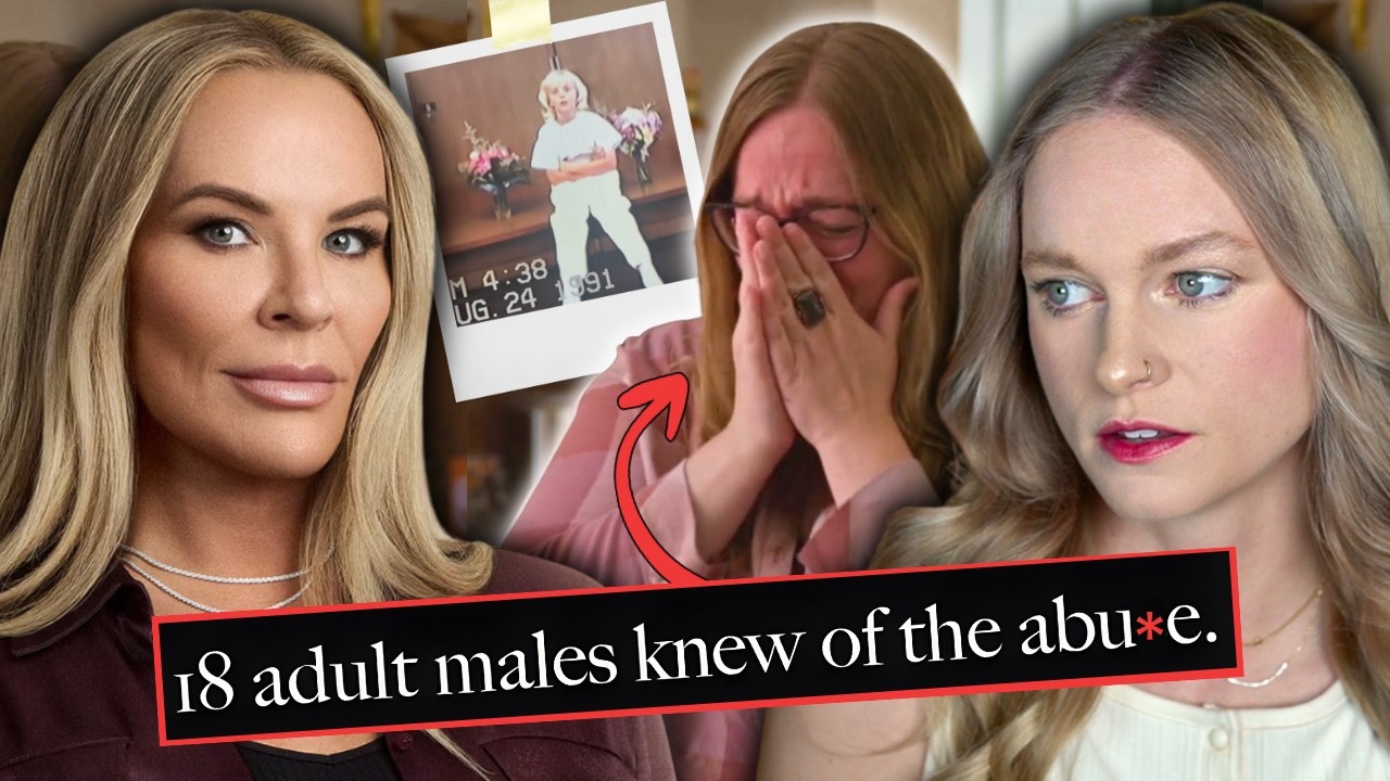 YouTube post by @alyssadgrenfell for Peacock TV. Caption reads: I CAN'T BELIEVE Mormons are making fun of this....