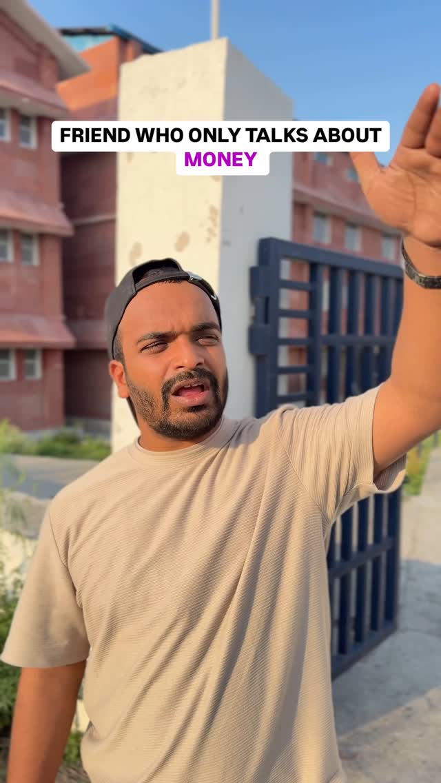 Instagram post by @ankur_agarwal_vines for Dream11. Caption reads: A friend who only talks about....