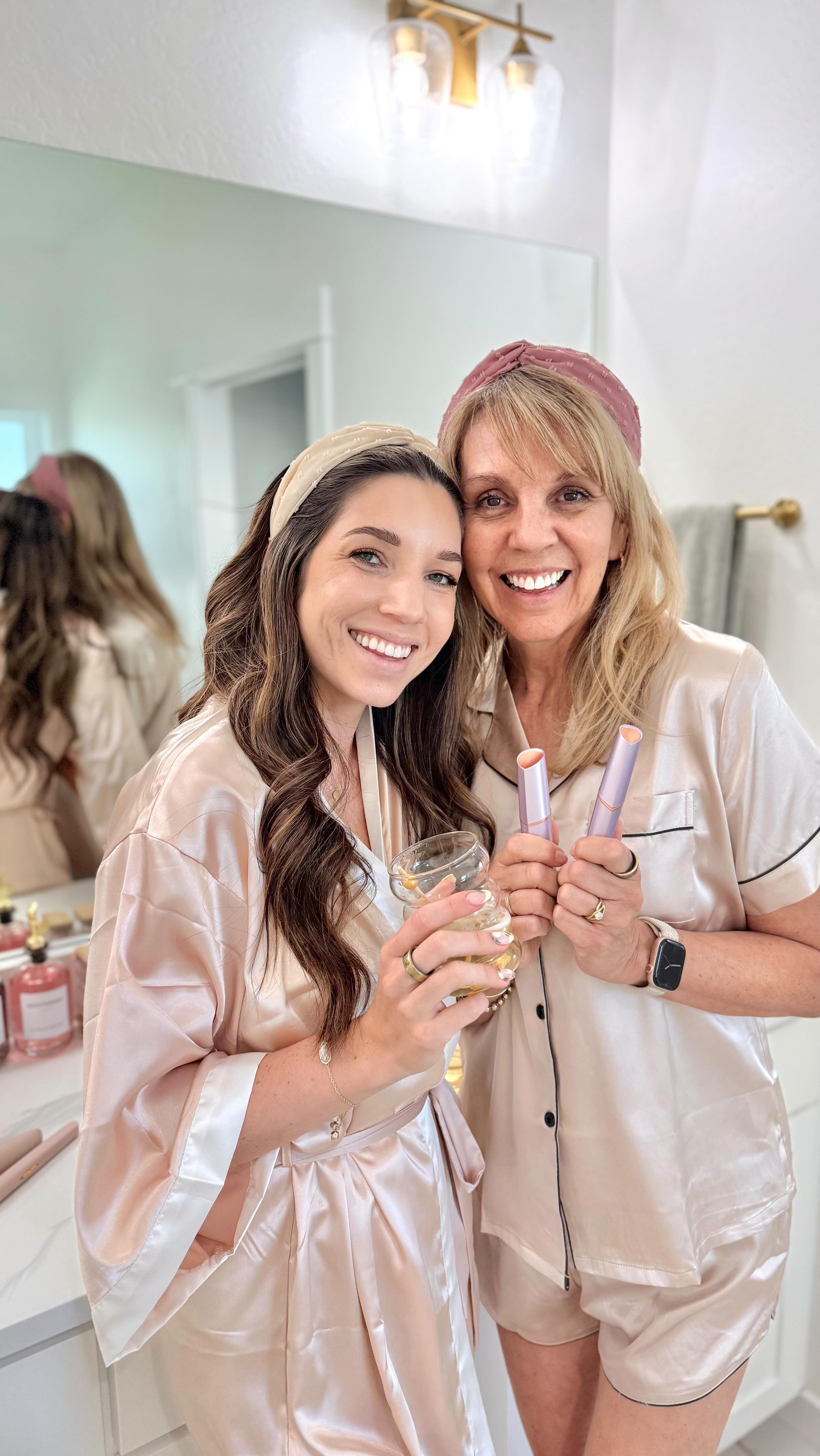 Instagram post by @everything.envy for Finishing Touch Flawless. Caption reads: This is your sign to plan a self-care girls’ night....