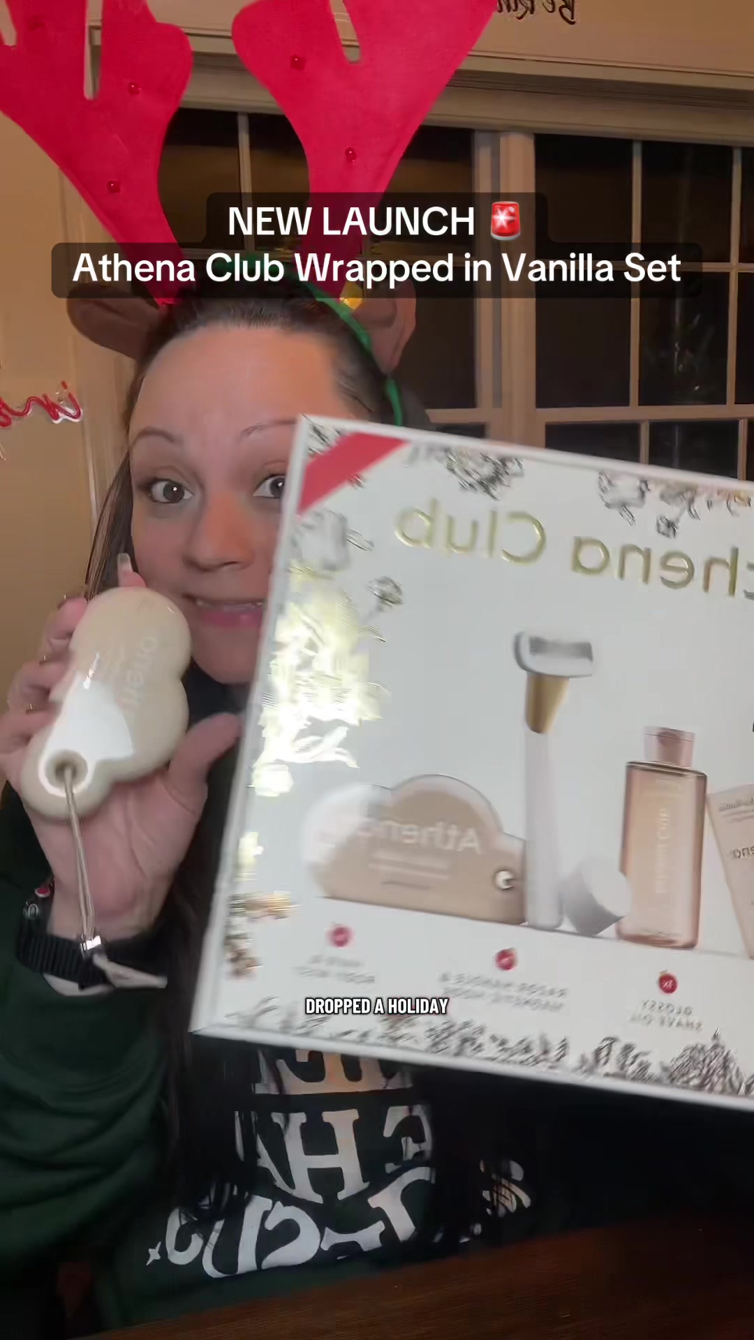 TikTok post by @aidxa.digi.introvert for Athena Club. Caption reads: [...] #vanillagirl #goldenvanilla @Athena Club ....