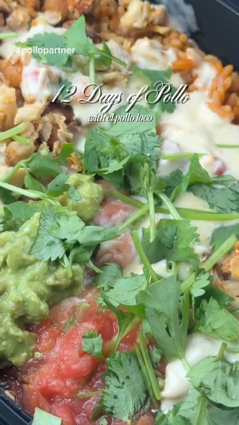 Instagram post by @eatwithsie for El Pollo Loco. Caption reads: [...] #12DaysofPollo is finally back at....