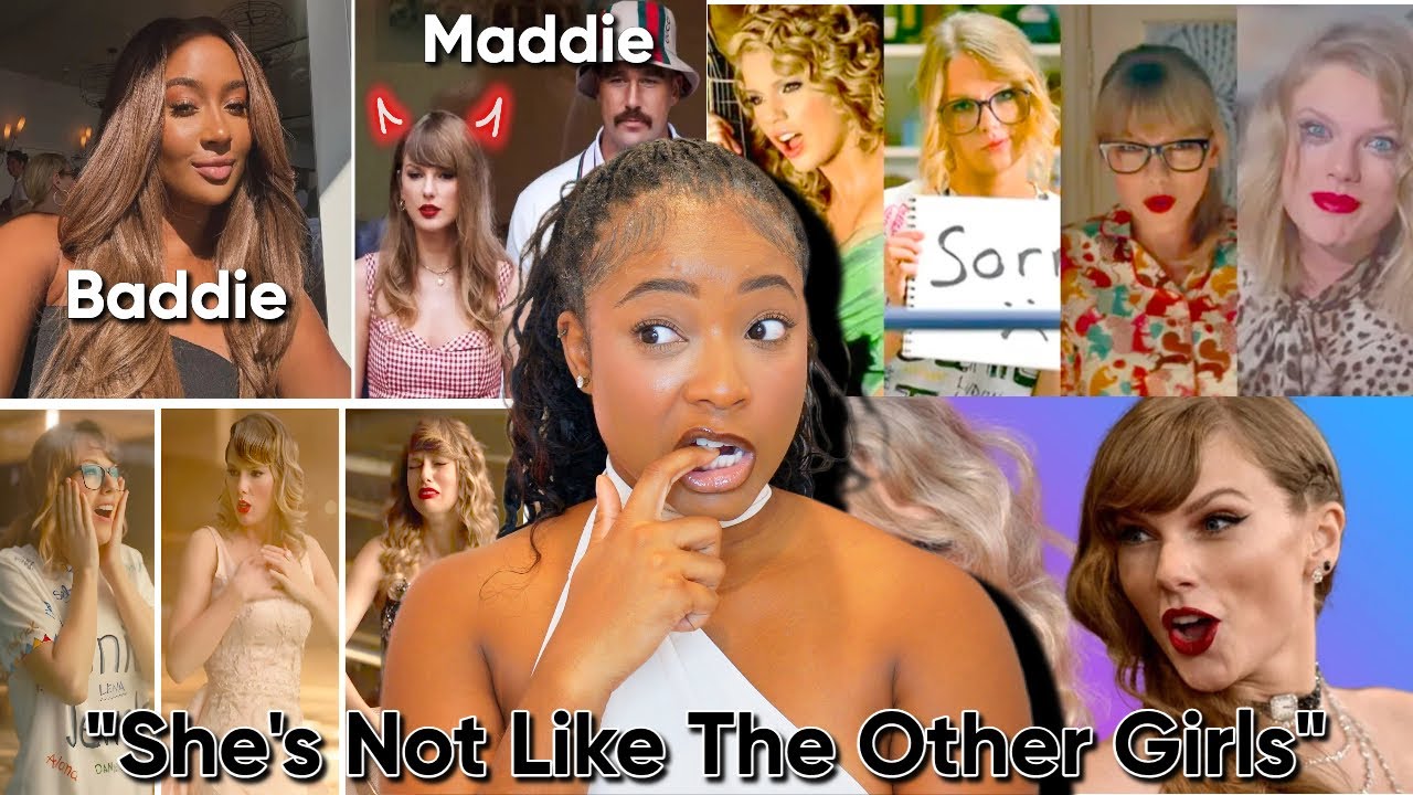 YouTube post by @ToniBryanneTV for REVOLVE. Caption reads: Taylor Swift Has BEEN the Ultimate Pick Me.