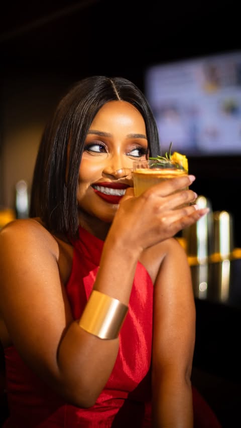 Instagram post by @missshozi for Johnnie Walker. Caption reads: [...] sours, art and storytelling with Johnnie....