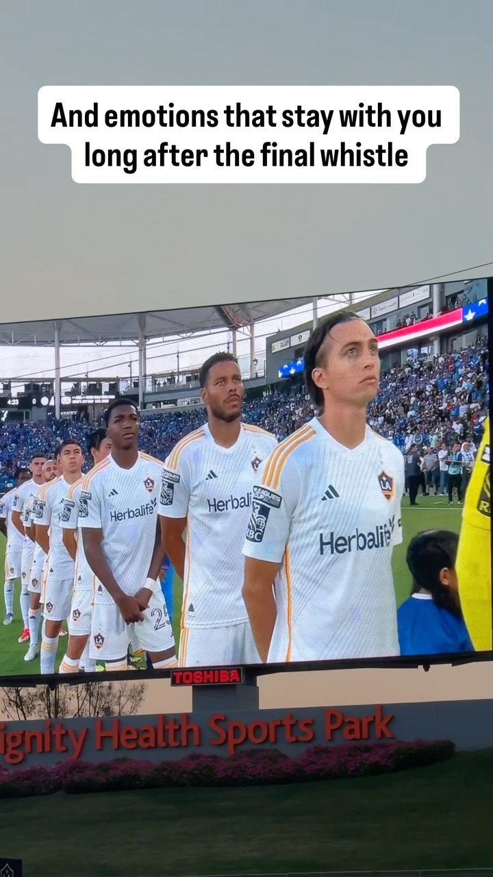 Instagram post by @osman_roa for Major League Soccer. Caption reads: Live the experience of one of the best games of....