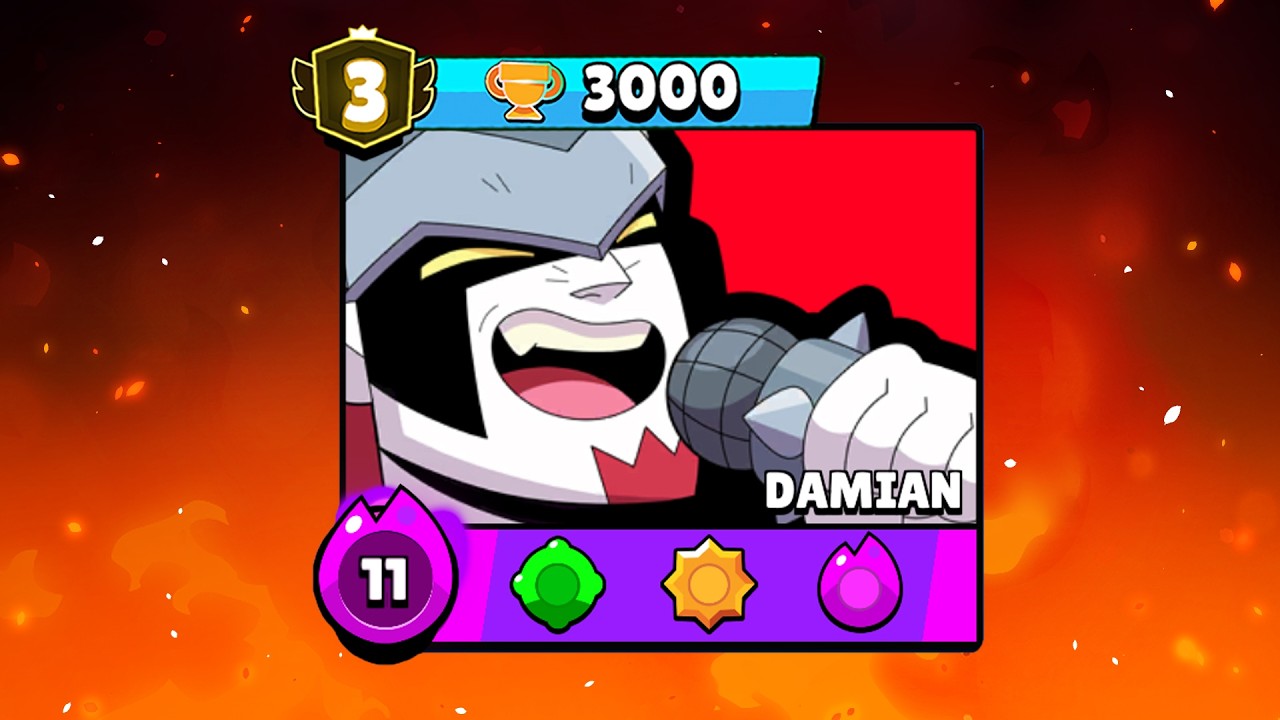 YouTube post by @CryingMan for Clash Royale eSports. Caption reads: How Broken is Damian?.