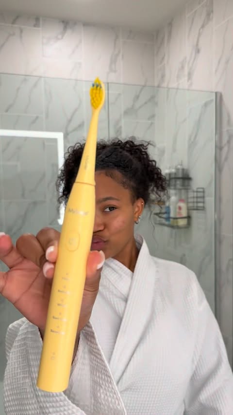 Instagram post by @mysmileusa for MySmile. Caption reads: [...] smile! 🦷✨ That’s why I partnered with....