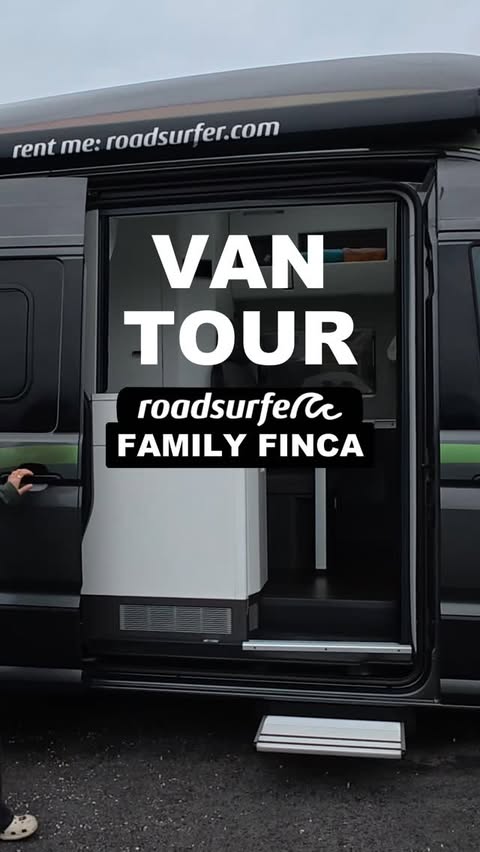 Instagram post by @theinfrequentflyers for roadsurfer. Caption reads: [...] We had the privilege of calling....