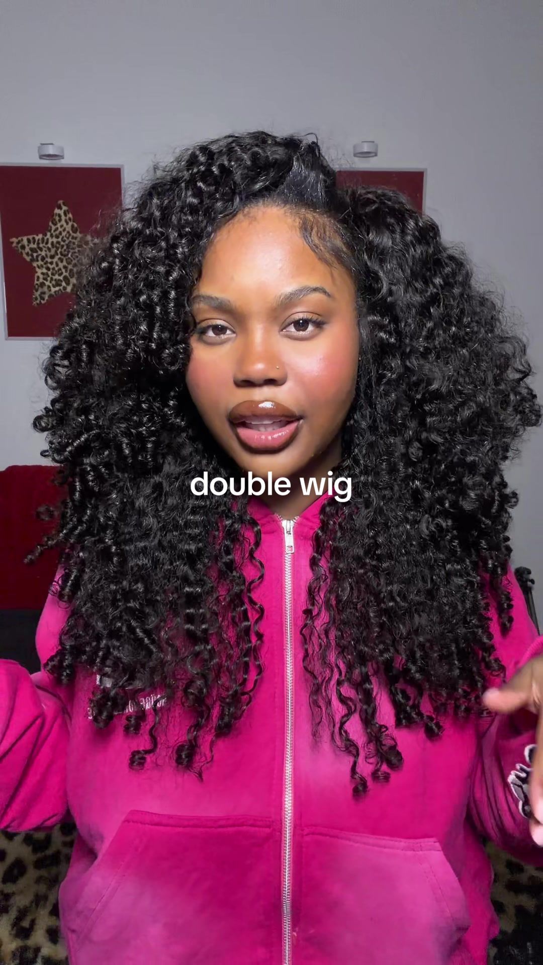 TikTok post by @iamaunusti for iseehair. Caption reads: [...] longer when you flip it, that’s creative a f....