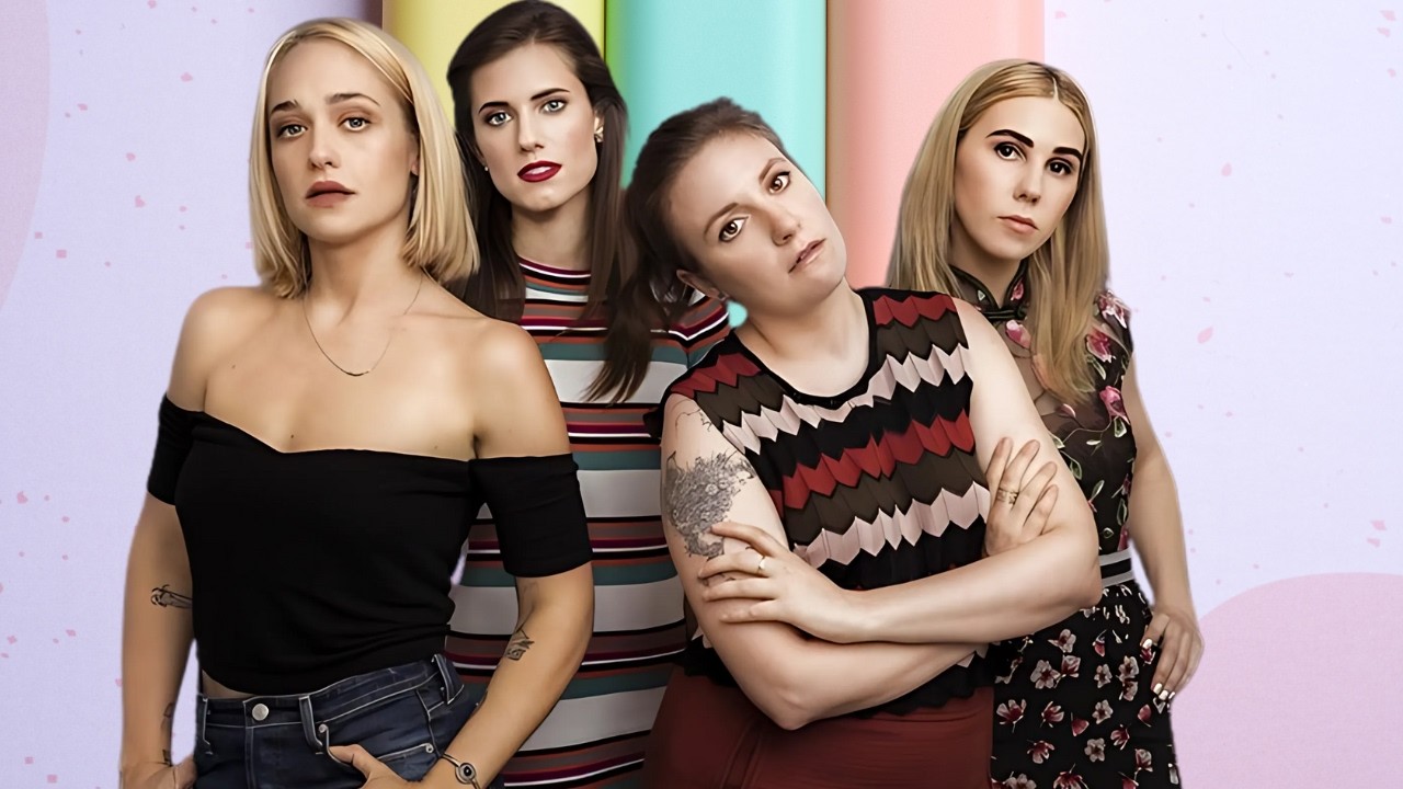 YouTube post by @Princess_Weekes for HuffPost. Caption reads: I finally watched Girls ....