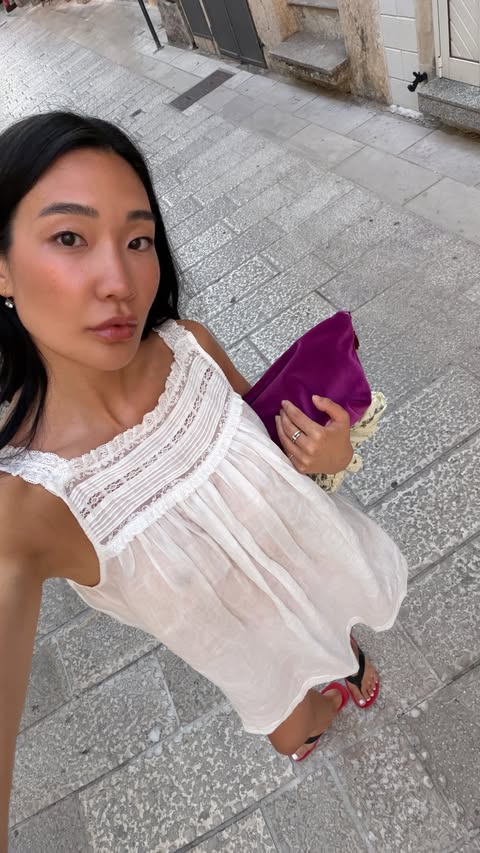 Instagram post by @laurajung for EADEM. Caption reads: My secret to all-day hydration and glow: Eadem’s....
