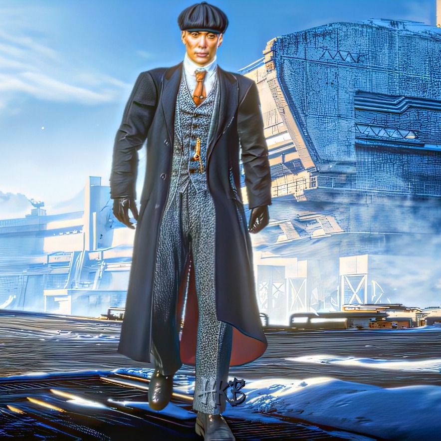 Instagram post by @houstonkingboy for PUBG MOBILE. Caption reads: @pubgmobile x @peakyblinders . . . . FOLLOW ME....