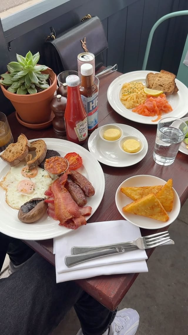 Instagram post by @alwaysbrunch for Soho House. Caption reads: [...] #londonhotspots #londonrestaurants....