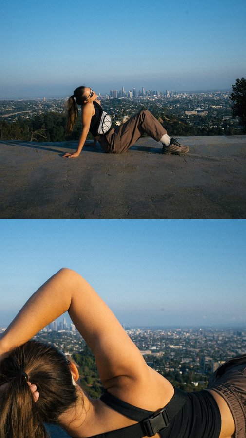 Instagram post by @emimatsushima for adidas TERREX. Caption reads: You don’t have to go far to find something....