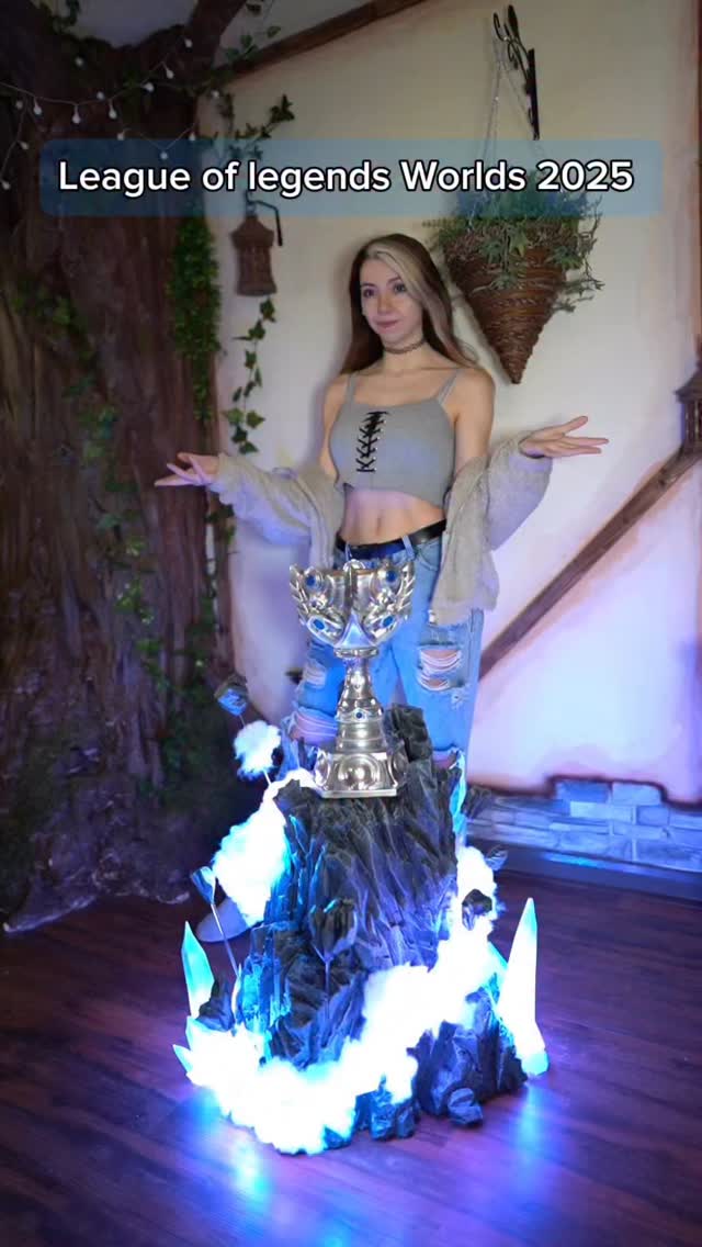 Instagram post by @littlejem for Riot Games. Caption reads: I had so much fun crafting this  League of Legends....