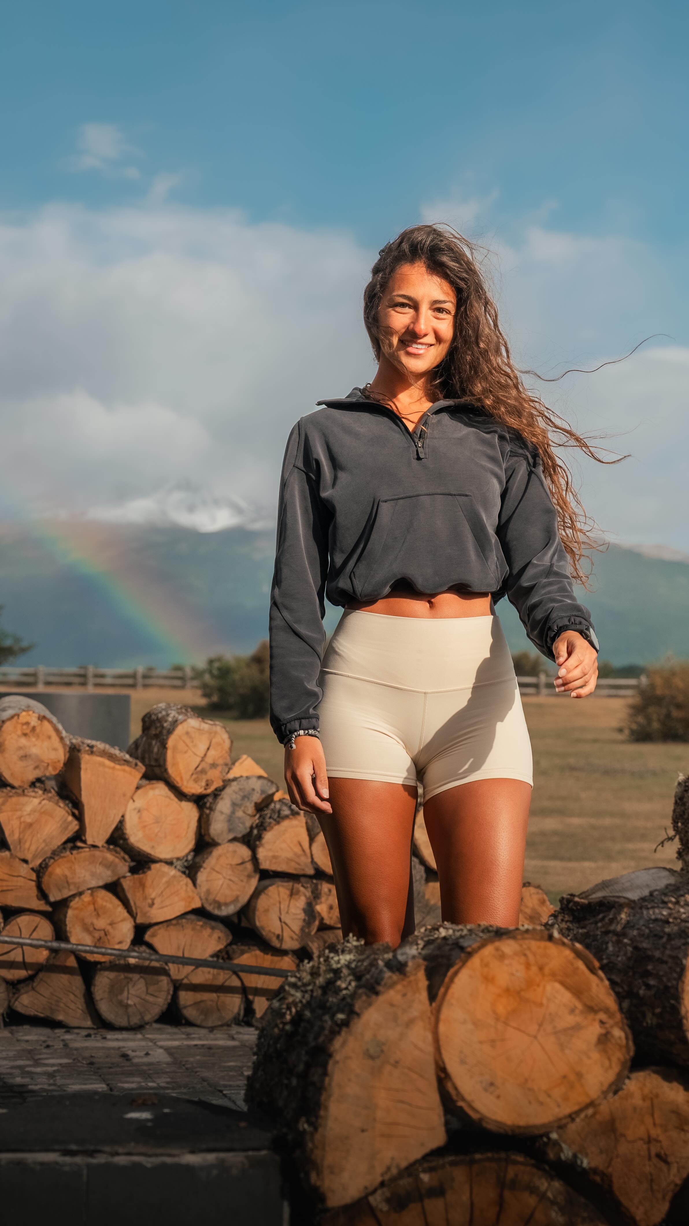 Instagram post by @bianca_velardi for Tripscout. Caption reads: One step at a time through Patagonia’s dreamscape.....