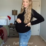 Instagram post by @lindeelink for PinkBlush Maternity. Caption reads: Comment “NEED” for links to @lindeelink's cute....