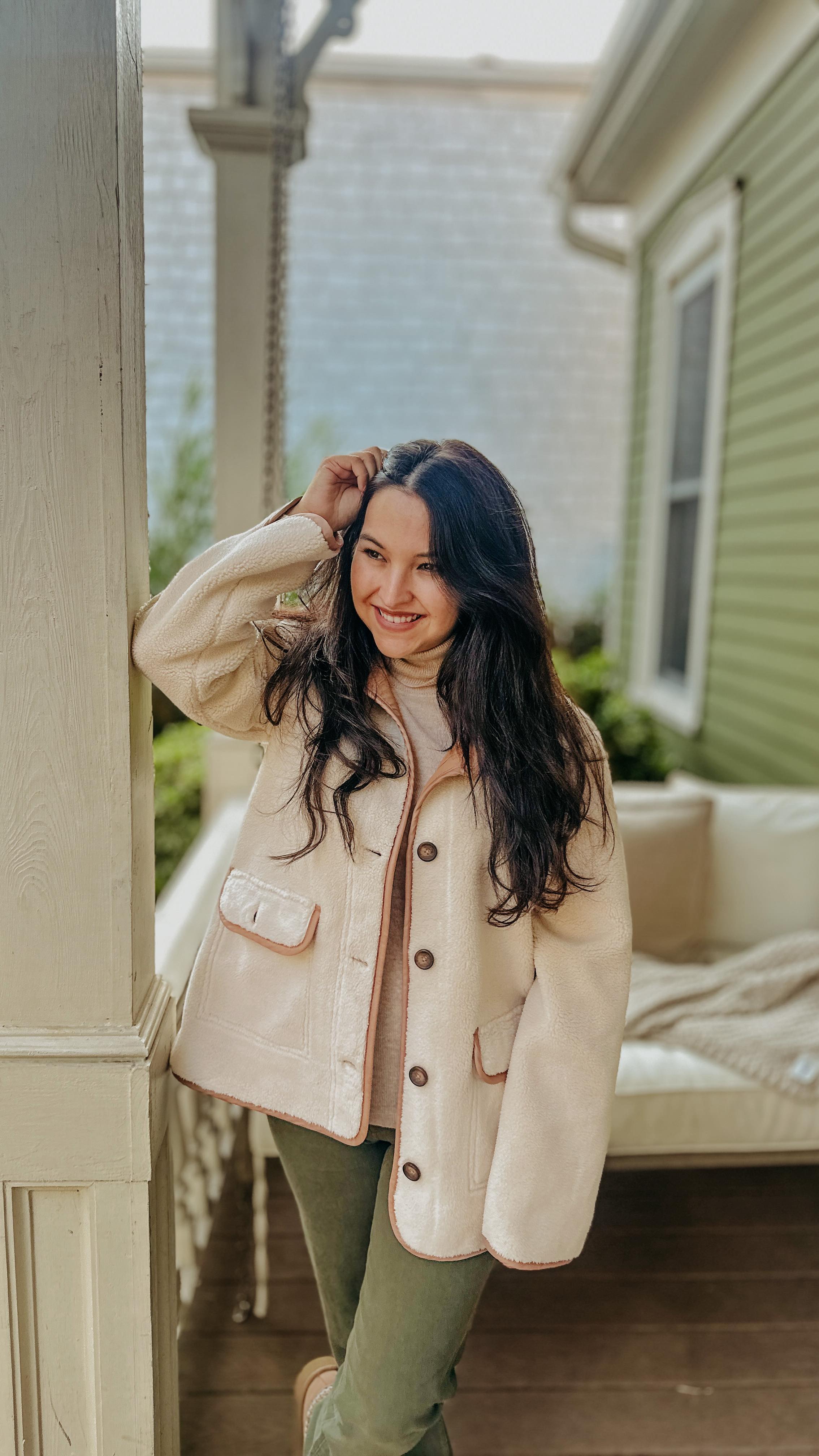 Instagram post by @therosiescorner for Garnet Hill. Caption reads: Reply with “outfit” for a direct link to these....