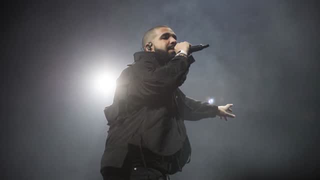 Instagram post by @morganorwood for Good Morning America. Caption reads: Drake’s defamation suit against his own label,....