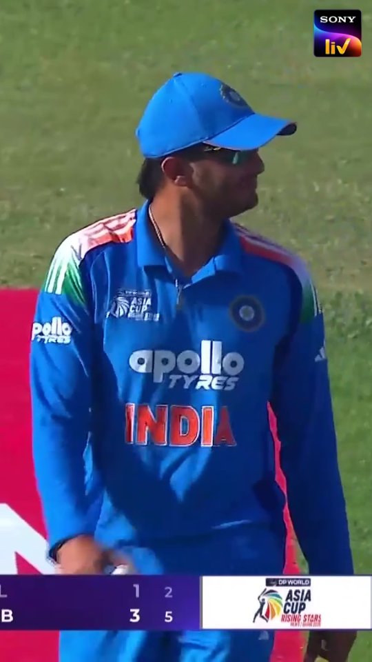 Instagram post by @sportskeedacricket for Sony LIV. Caption reads: Naman Dhir 🤝 Priyansh Arya

Watch India A take on....