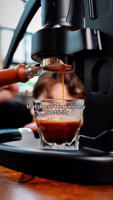 Instagram post by @morgandrinkscoffee for Flair Espresso. Caption reads: [...] of my first espresso machines was a....