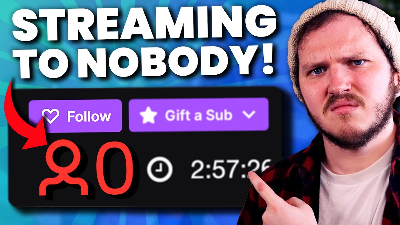 YouTube post by @StreamScheme for FIFINEMICROPHONE. Caption reads: 70 EASY Tips To GROW From 0 Viewers On Twitch!.