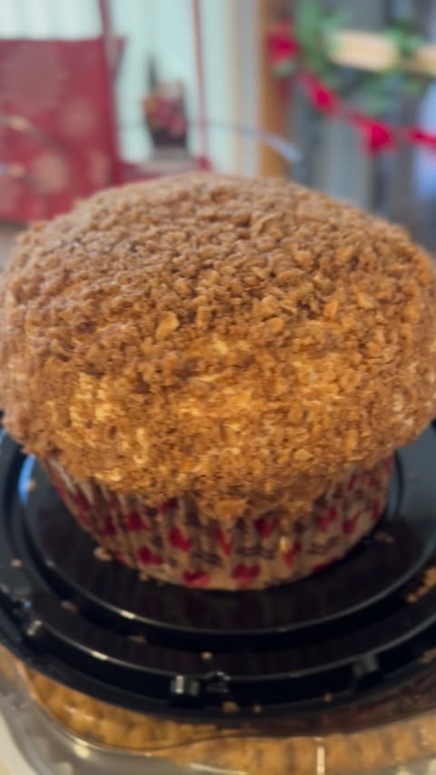 Instagram post by @foodiebaeschicago for Original Crumbs. Caption reads: Happy Friendsgiving! 🦃 🧁Thank you....