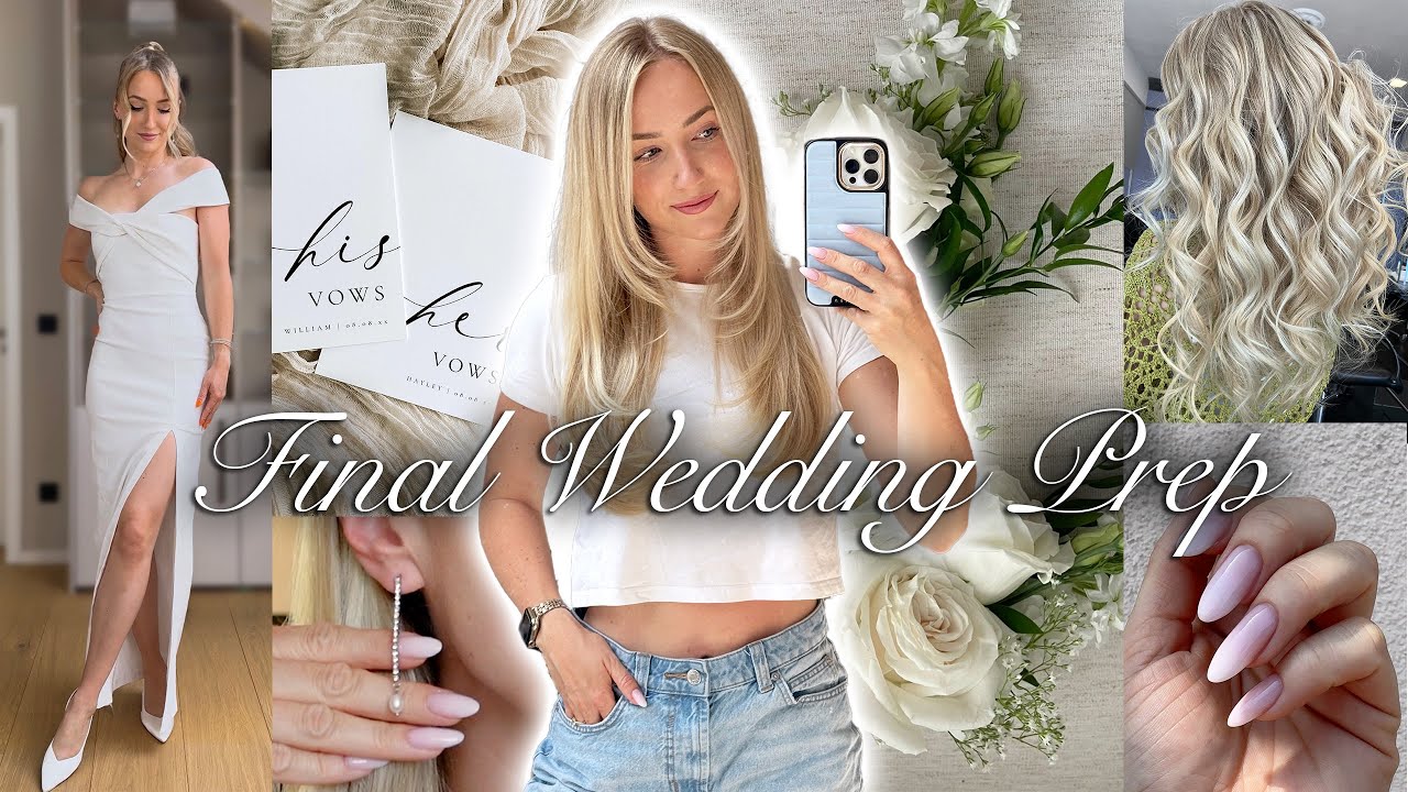 YouTube post by @Kathi for PURELEI. Caption reads: WEDDING COUNTDOWN! My Bridal Glow-Up, Wedding....