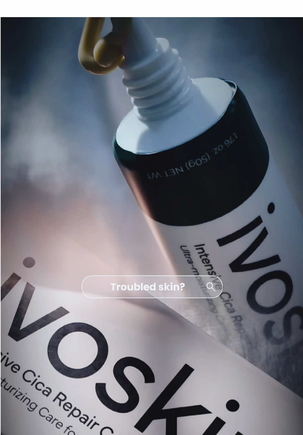 TikTok post by @genobskii for Ivoskin. Caption reads: [...] of our favorite skincare finds — the....