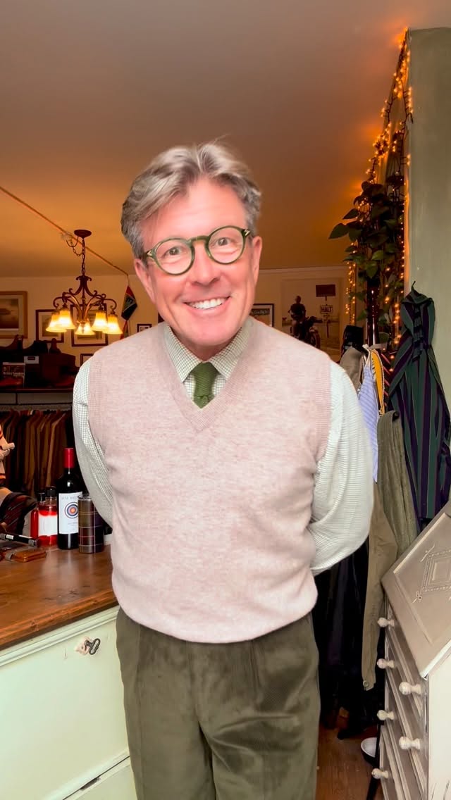 Instagram post by @ignoreatyourperil for Barbour. Caption reads: ‘Today is brought to you by the colour....