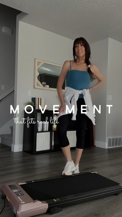 Instagram post by @stacy.bowler for DeerRun. Caption reads: [...] and get myself moving — and having my....