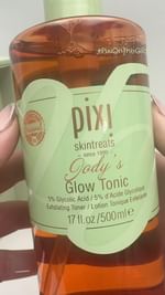 Instagram post by an influencer for Pixi Beauty. Caption reads: #GiftedbyPixi ✨ @Pixibeauty is celebrating 25....