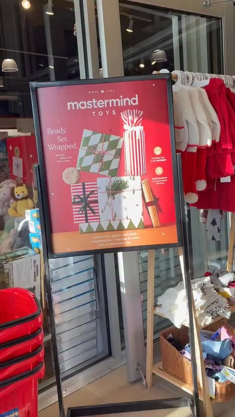 Instagram post by @amymacdonaldd for Coco Village. Caption reads: Looking for last minute stocking stuffers or gifts....