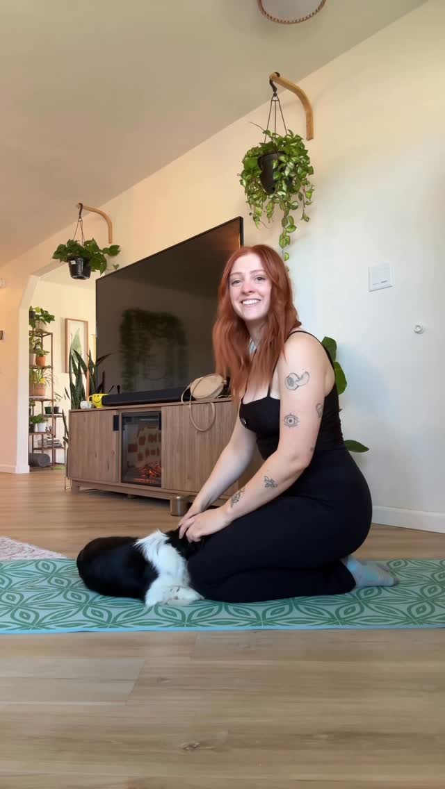 Instagram post by @thelousypoledancer for BlueChew. Caption reads: This one may take a bit of practice but I PROMISE....