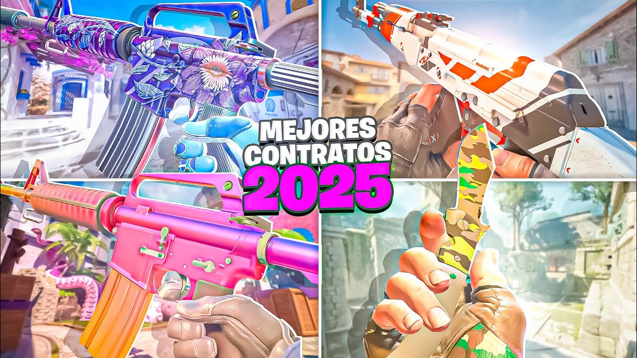 YouTube post by @polarwhite4 for Key-Drop. Caption reads: The Best Profitable CS2 Contracts in 2025 -....