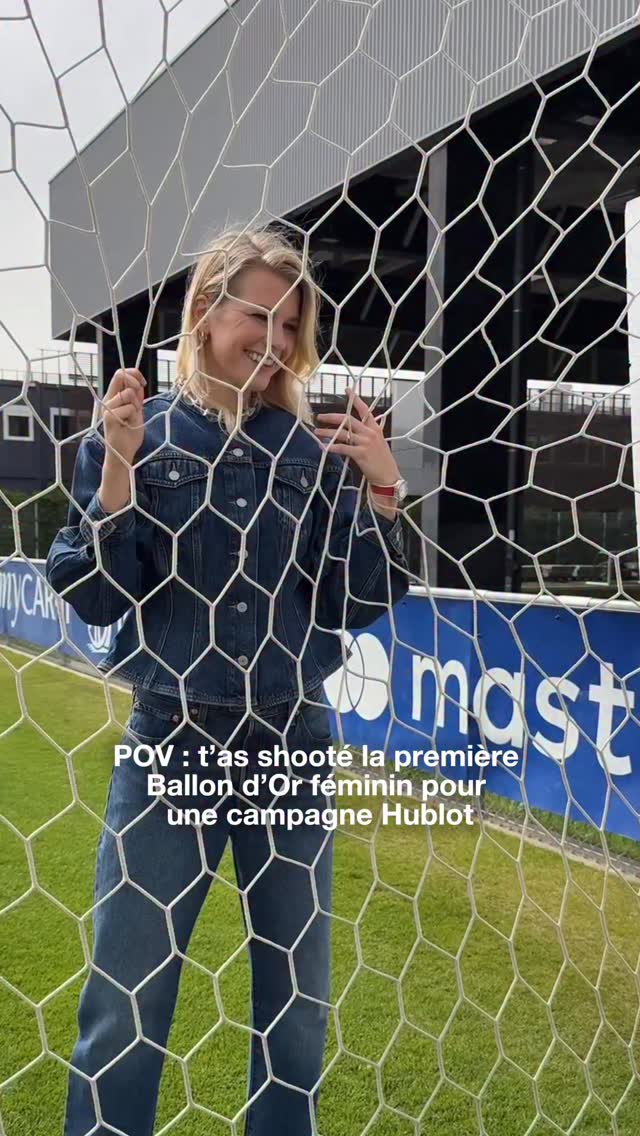 Instagram post by @alexipav for Hublot. Caption reads: featuring @ahegerberg for an @hublot campaign ⚽️.