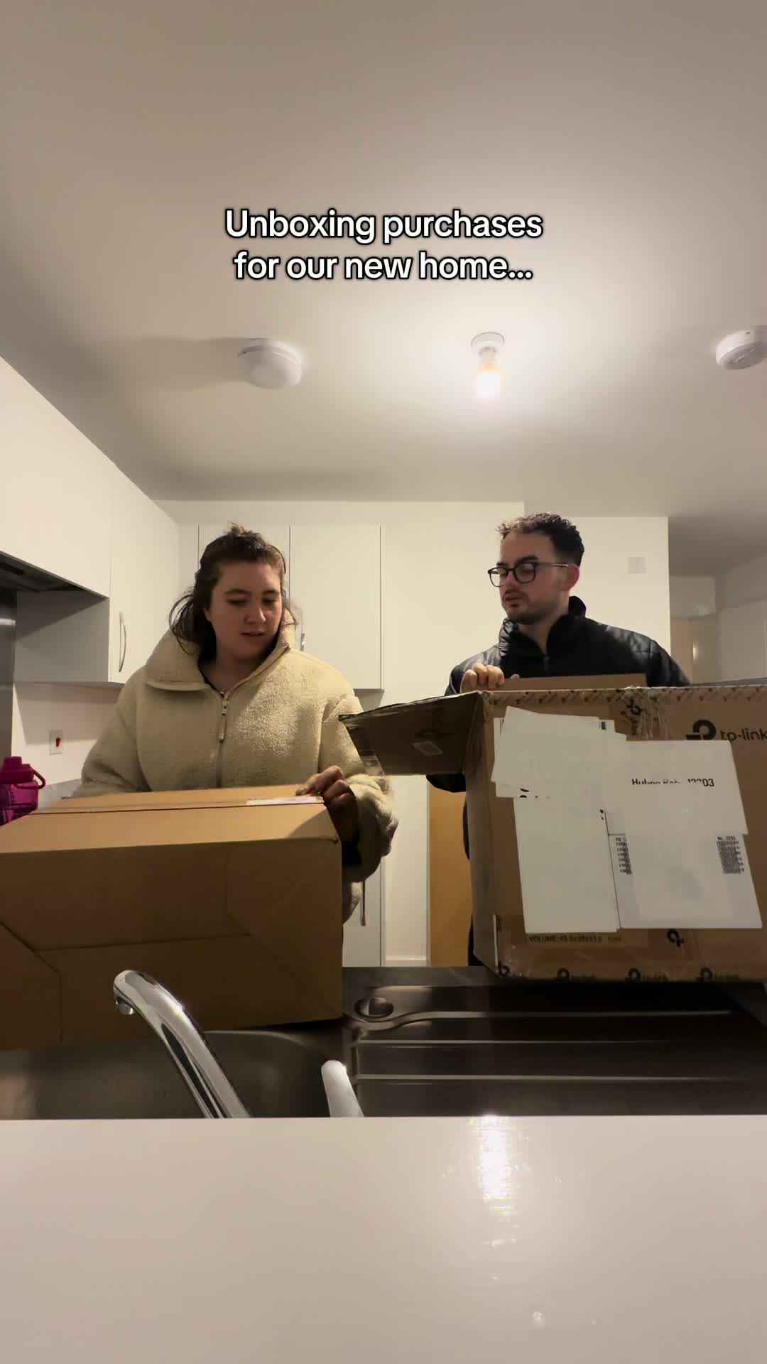 TikTok post by @whatgabthinks for Hotel Chocolat. Caption reads: [...] need an electrician 🤣 @tplink @Hotel....
