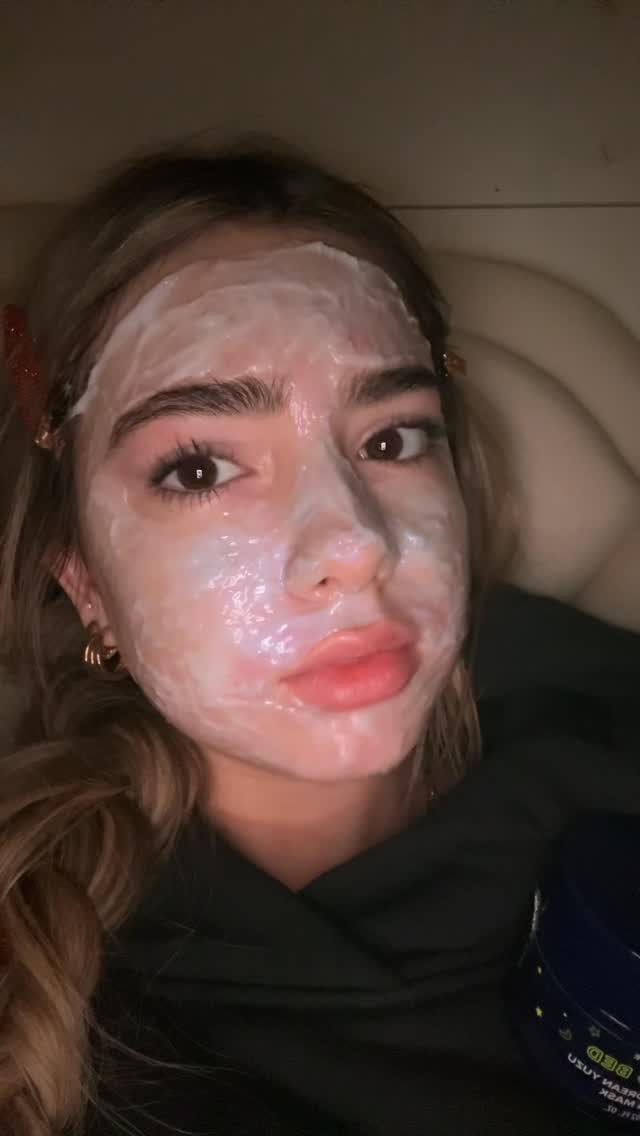 Instagram post by @embreighcourtlyn for I Dew Care. Caption reads: The @idewcare overnight masks are now available....