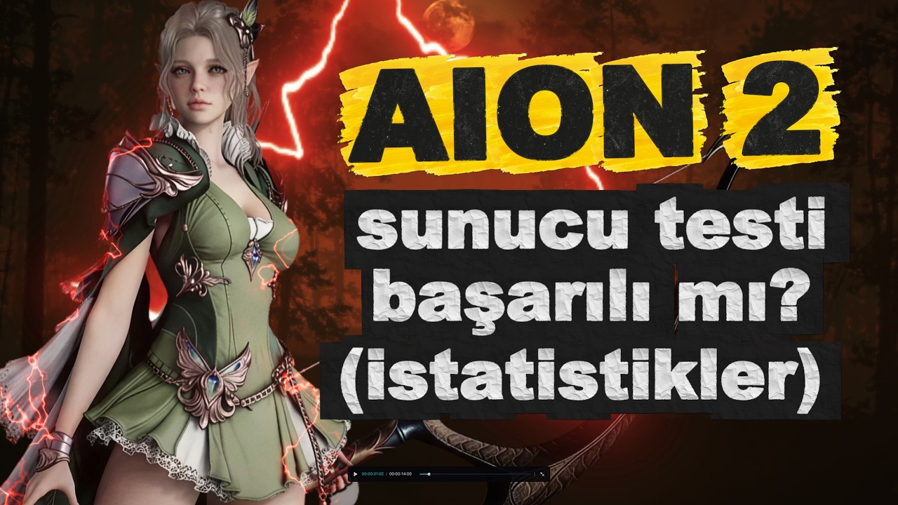 YouTube post by @OMTGame for LagoFast. Caption reads: [...] @OMTGame @AION2 @AION2Official LagoFast....