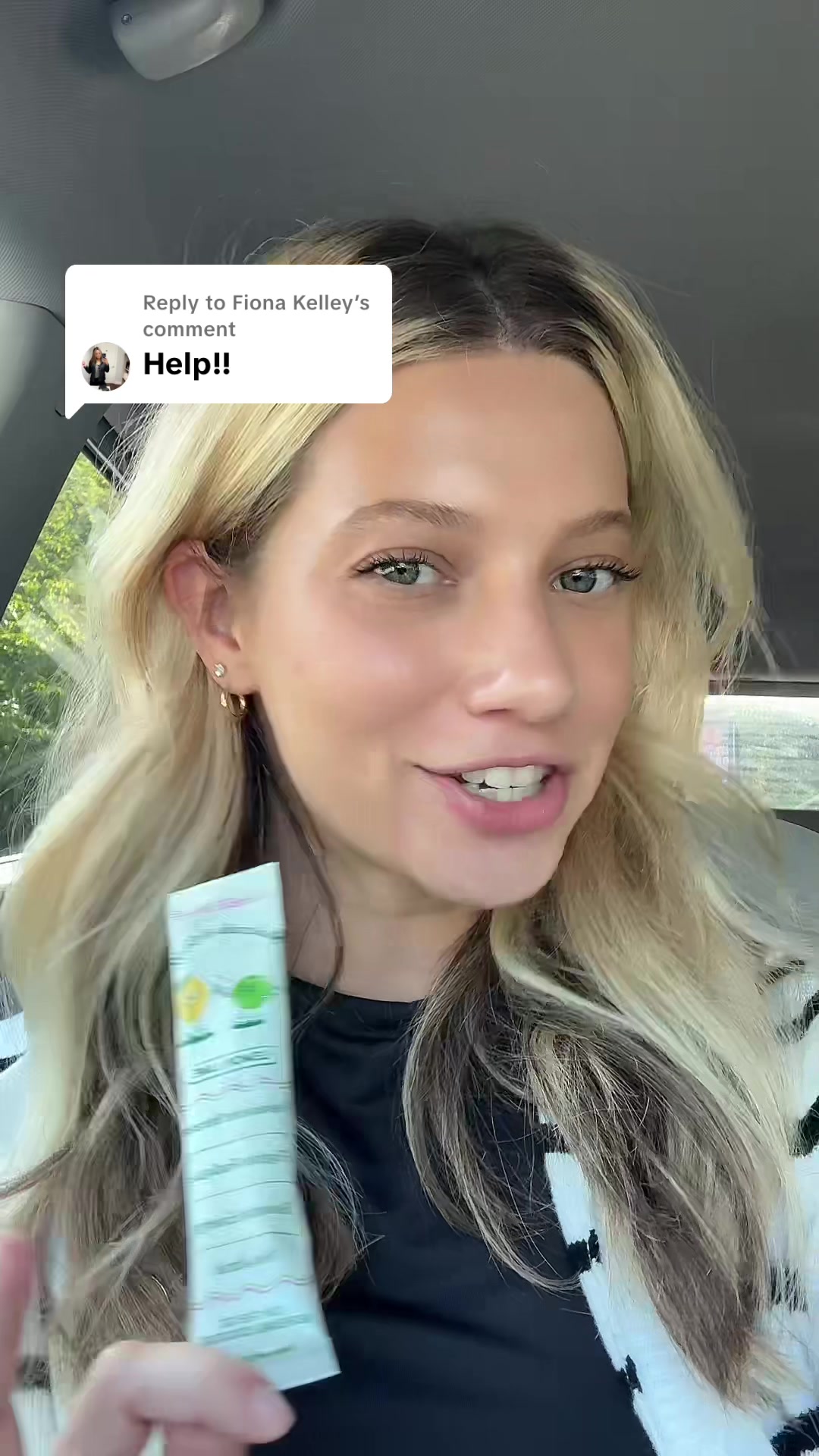 TikTok post by @savannahhhleahhh for Live Healthillie. Caption reads: Replying to @Fiona Kelley @Live Healthillie....