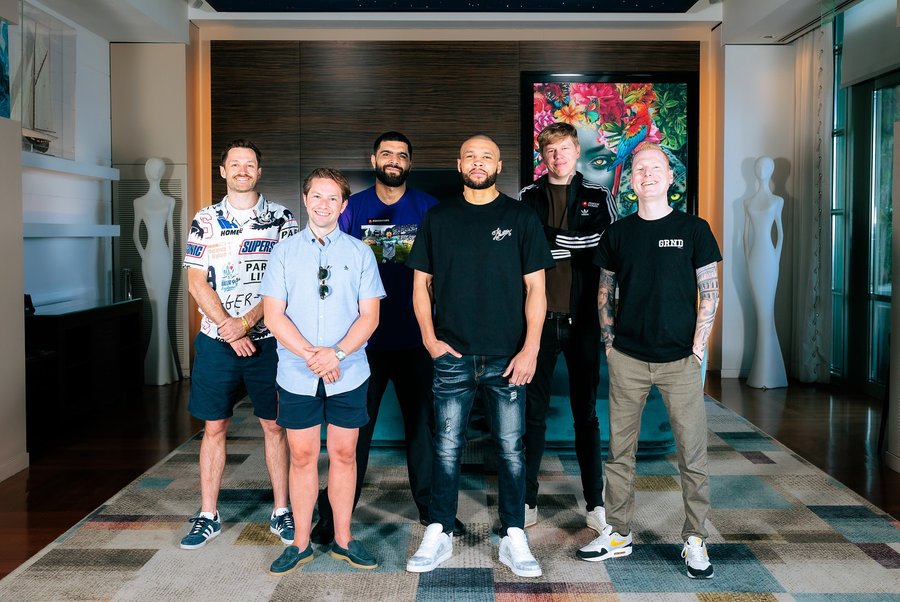 Instagram post by @spenfc for PokerStars. Caption reads: Tonight 9pm UK time. We are playing a @pokerstars....