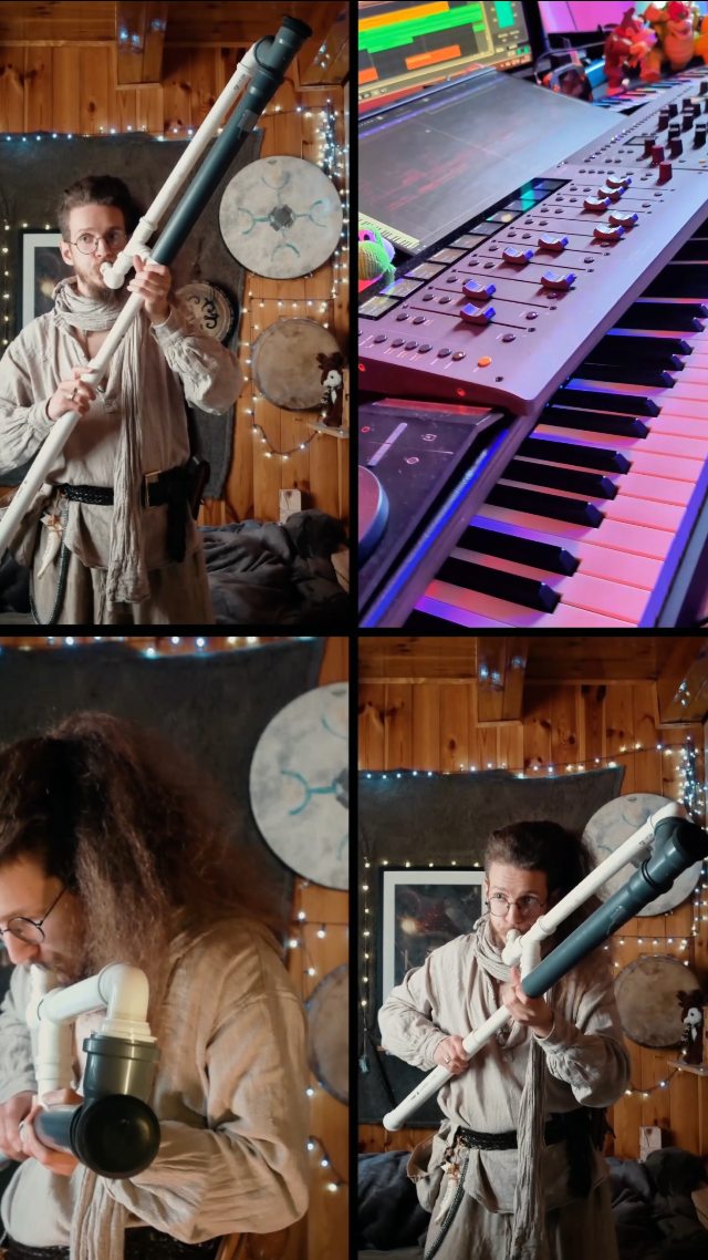 Instagram post by @filmandgamemusic for Roli. Caption reads: Scoring competition winner announcement! Here's....