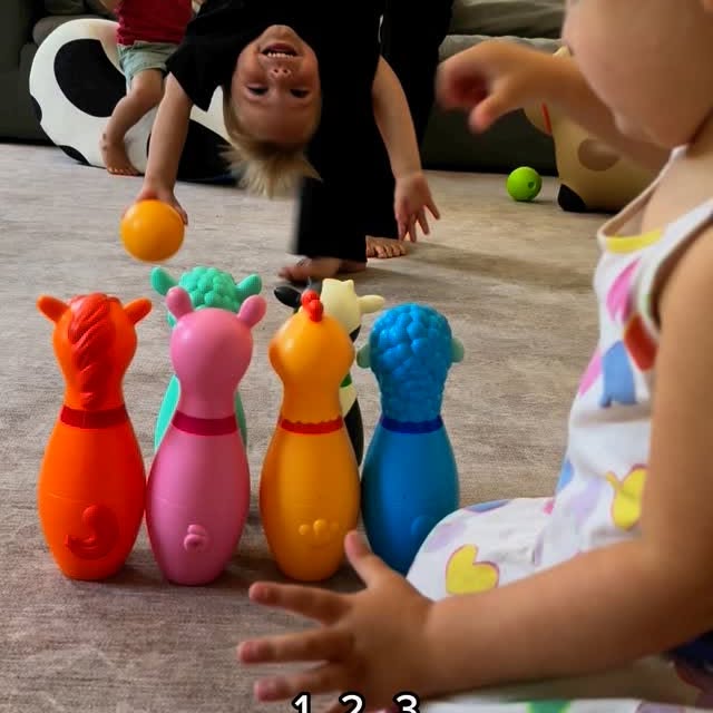 Instagram post by @my_lox_life for Battat toys. Caption reads: [...] will never pass up playtime with @battattoys....